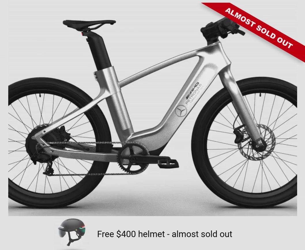 City Edition 250 Mercedes-AMG PETRONAS F1® Team eBike | n+ Bikes