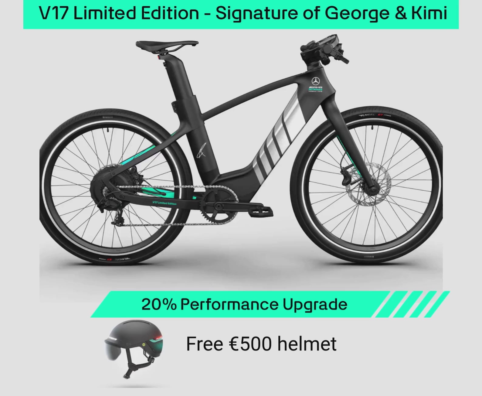 Track Edition 250 Mercedes-AMG PETRONAS F1® Team Electric Bike