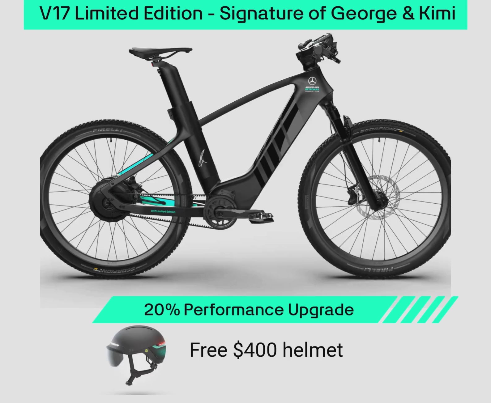 Rallye Edition 750 Mercedes-AMG PETRONAS F1® Team eBike