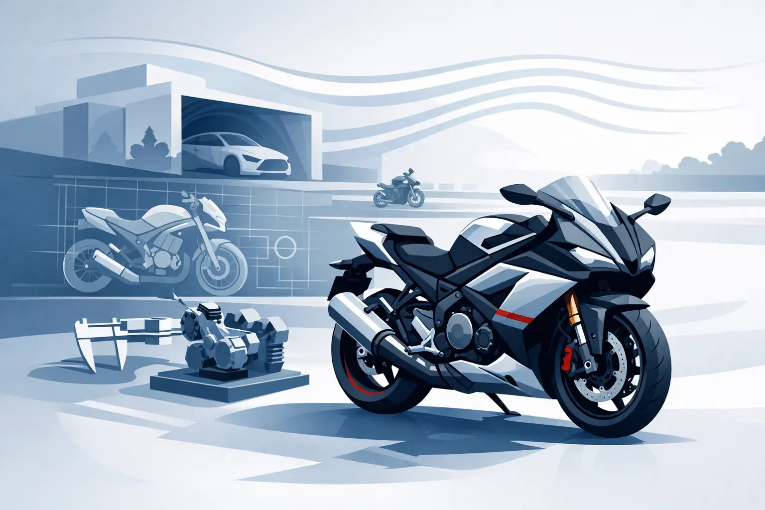 Mercedes AMG Engineering for Two Wheels