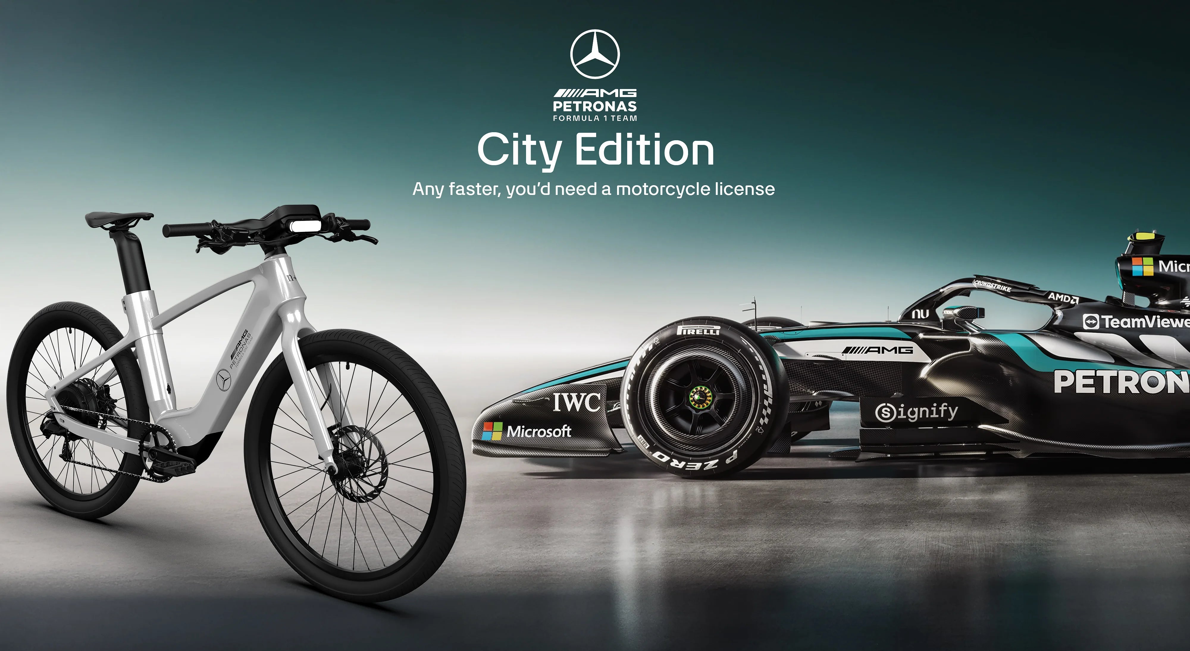 Mercedes-AMG PETRONAS F1® Team City Edition 750 Electric Bike