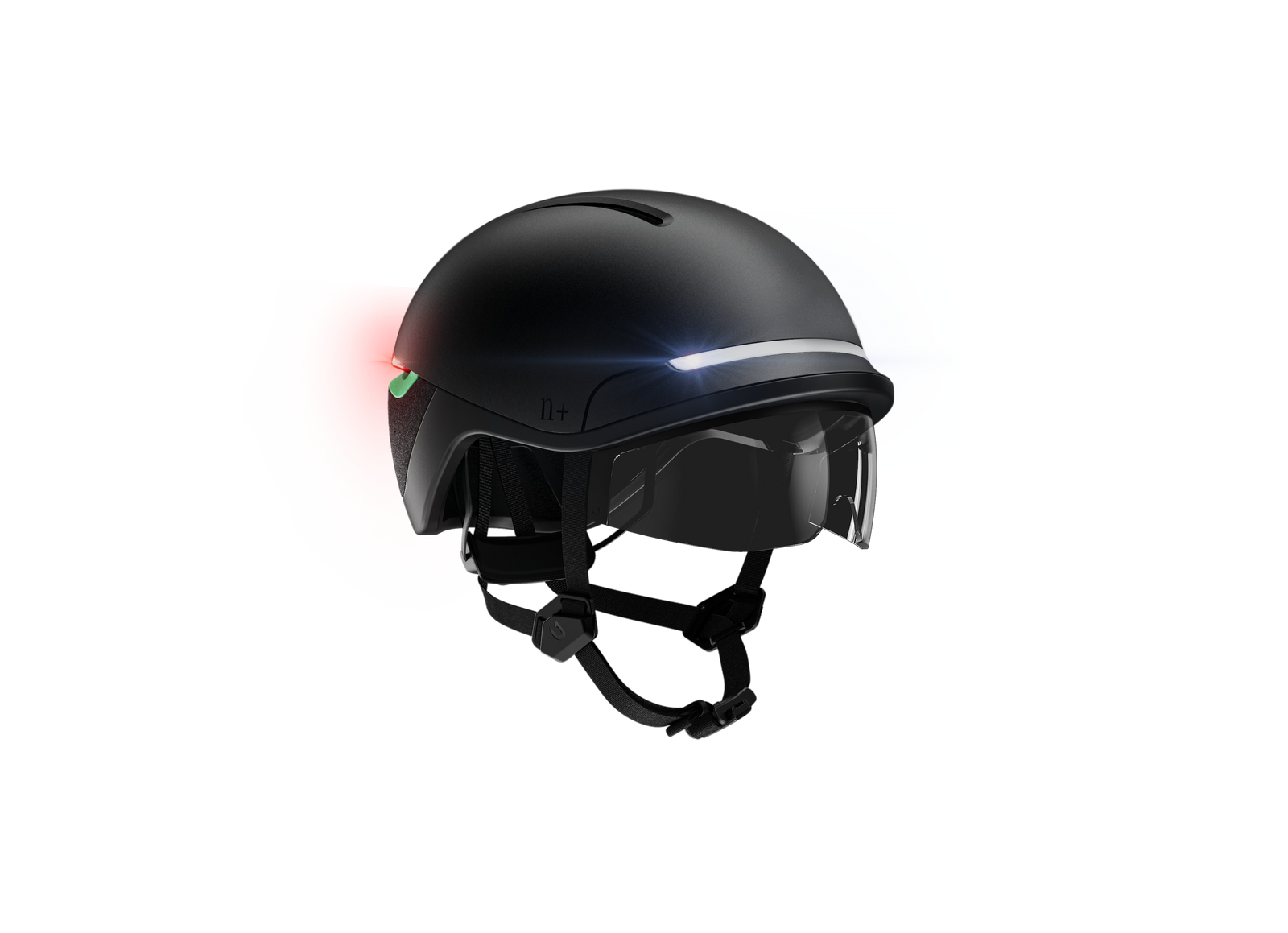 Mercedes-AMG F1® e-bike helmet with Bluetooth connectivity.