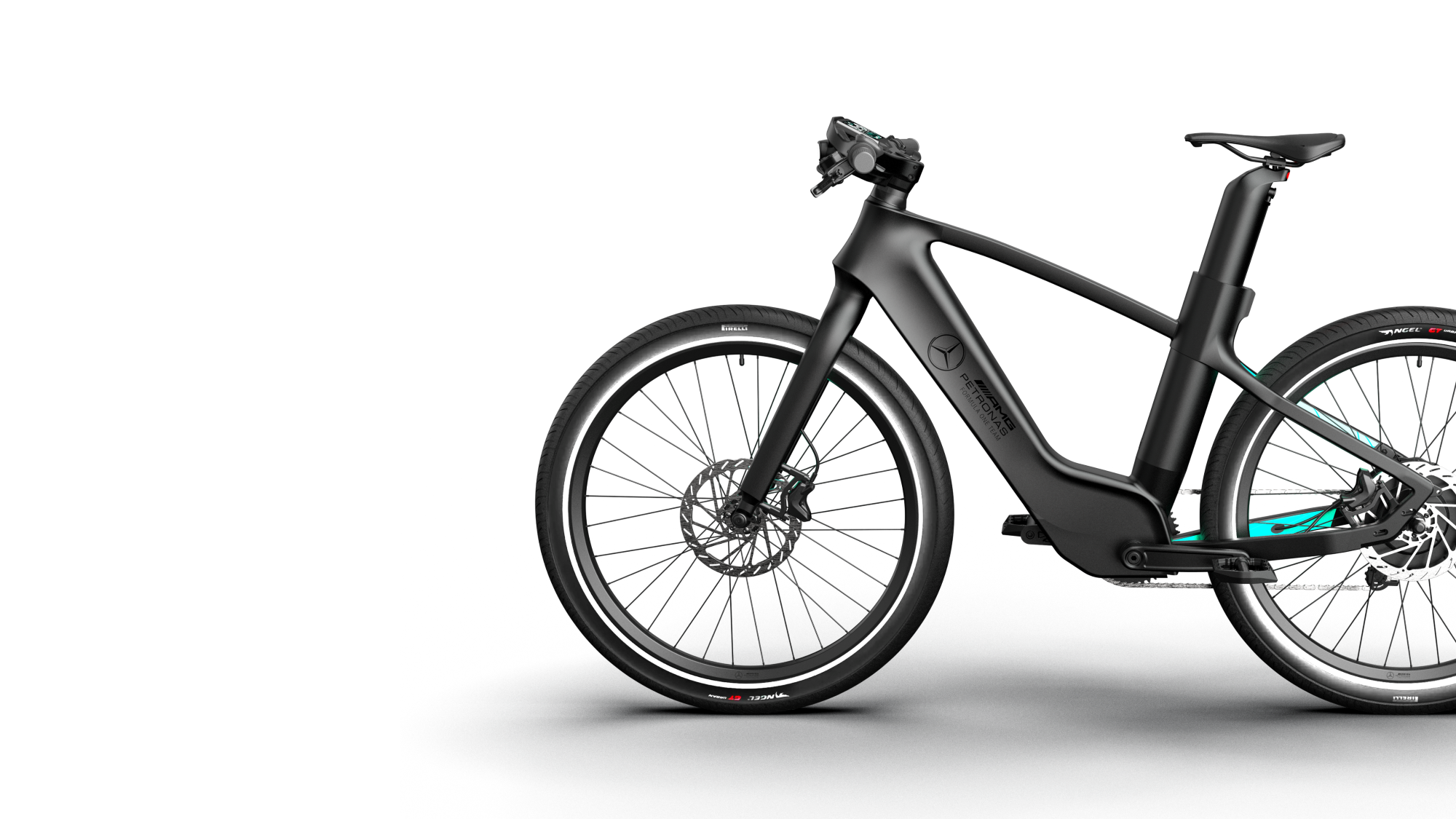 track electric bicycle Track Edition 750 Mercedes-AMG PETRONAS F1® Team Electric Bike