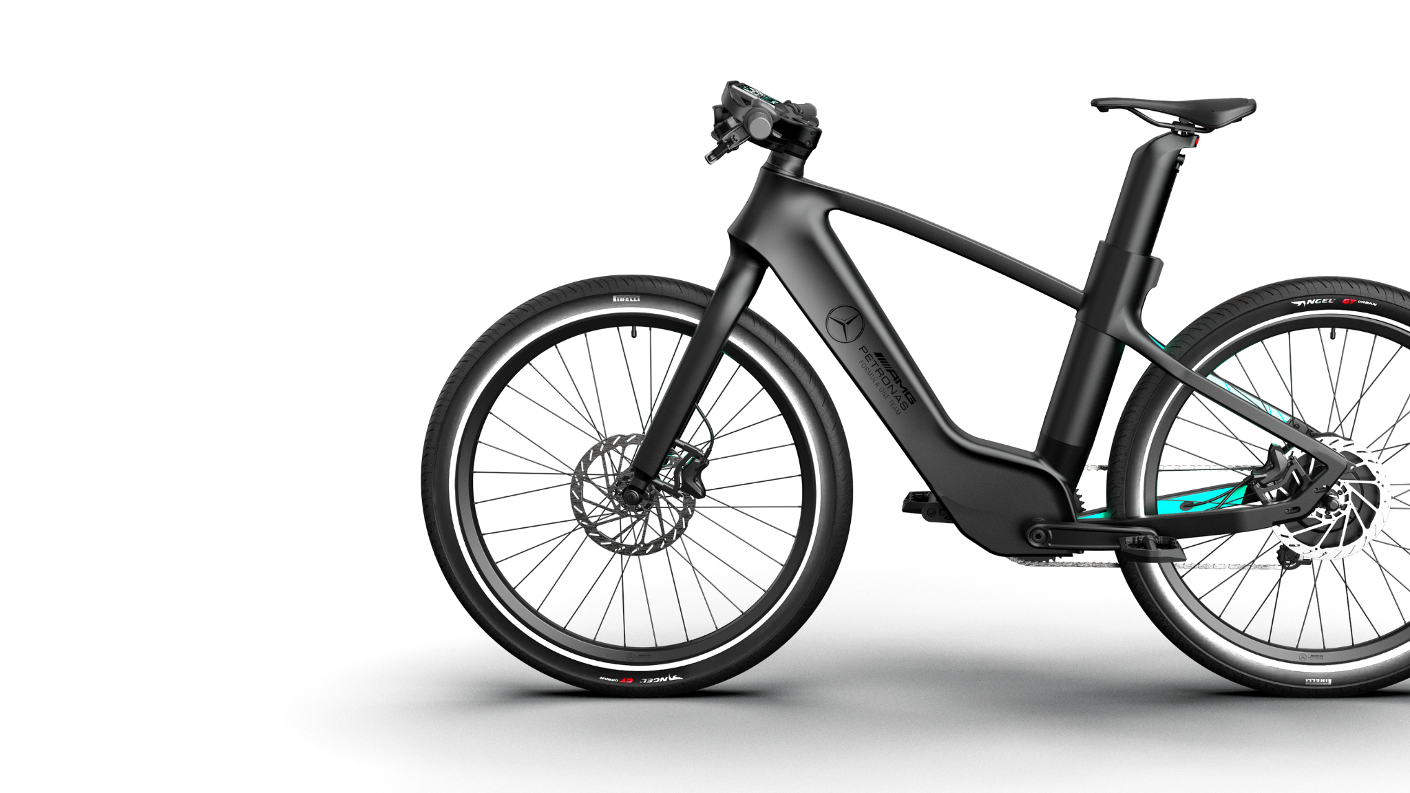 mercedes benz electric bicycle Track Edition 750 Mercedes-AMG PETRONAS F1® Team Electric Bike