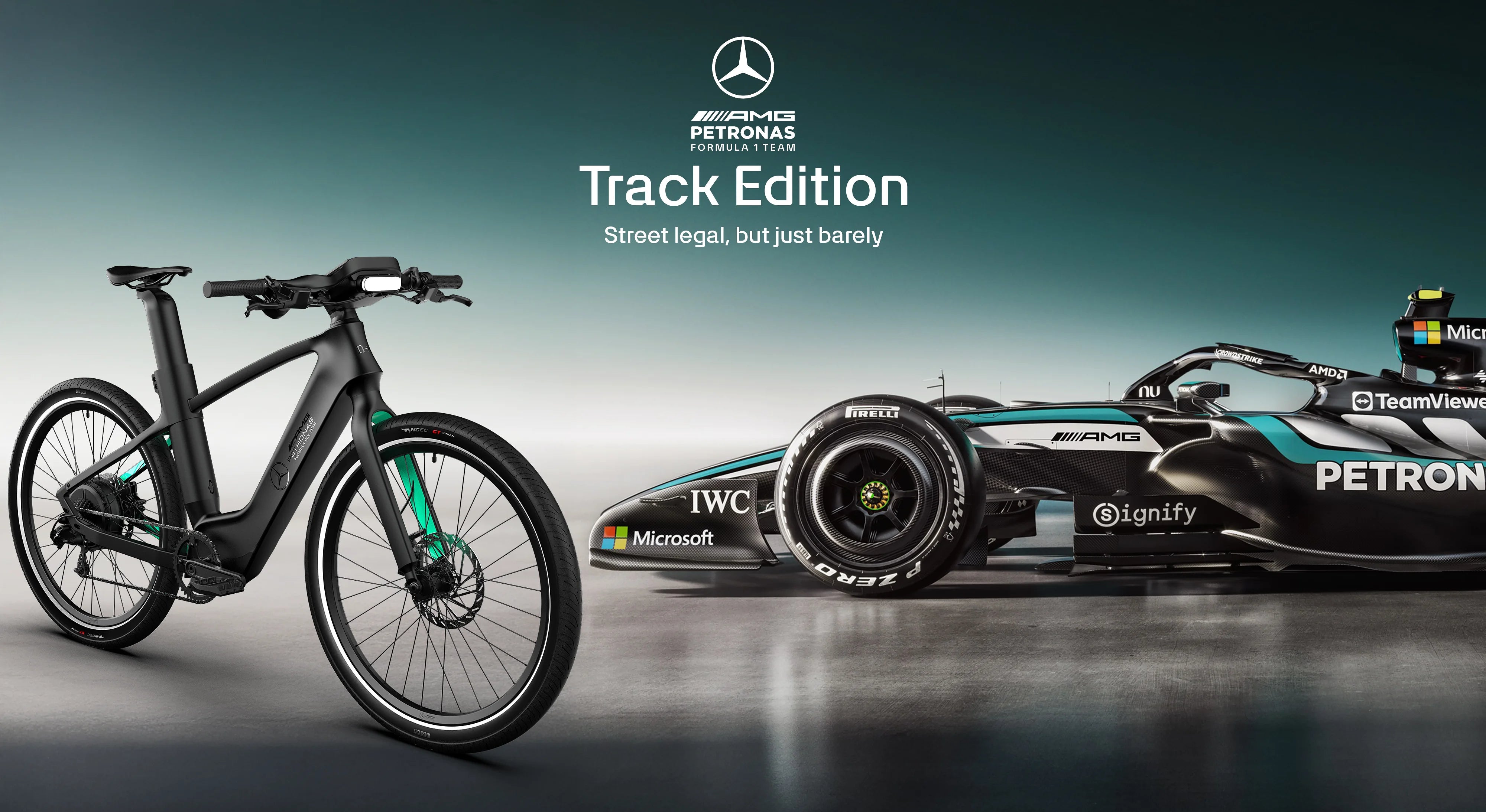 Track Edition 250 Mercedes-AMG PETRONAS F1® Team Electric Bike