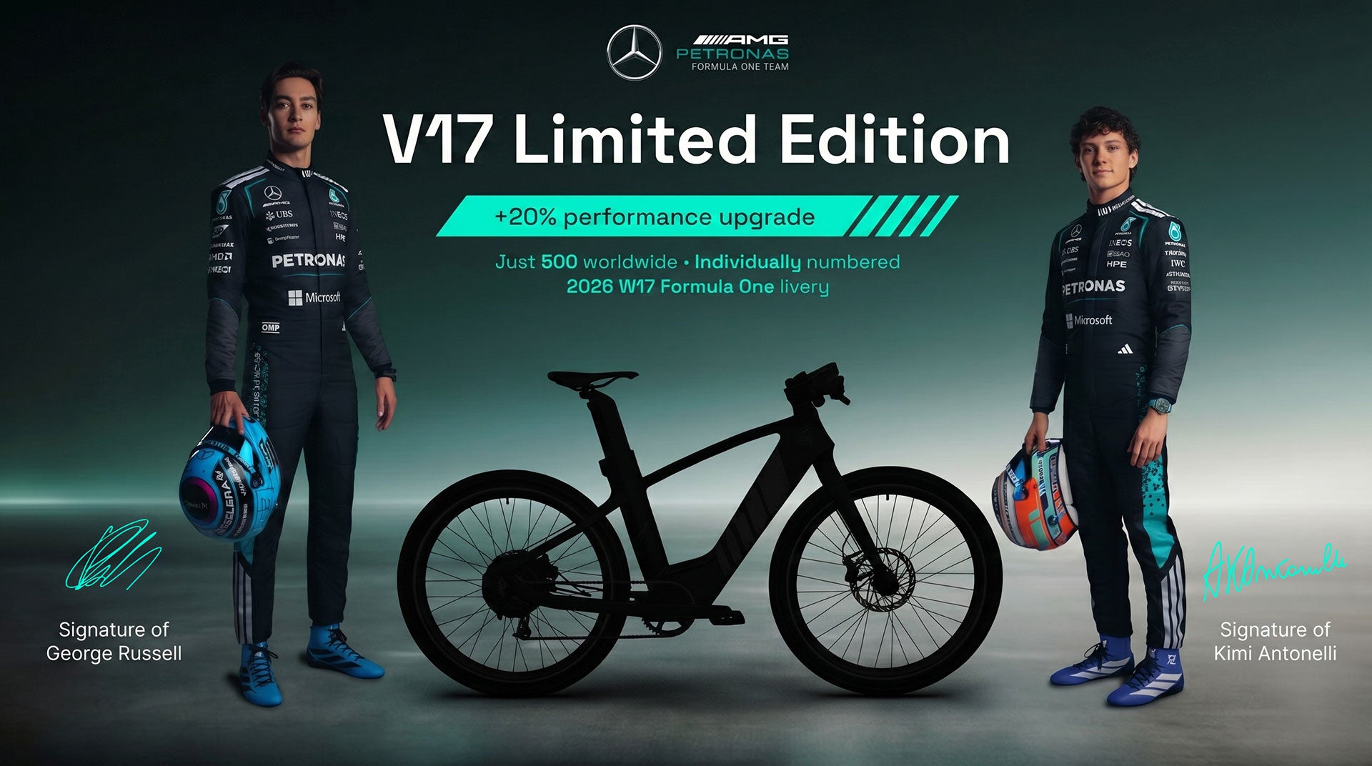 Track Edition 250 Mercedes-AMG PETRONAS F1® Team Electric Bike