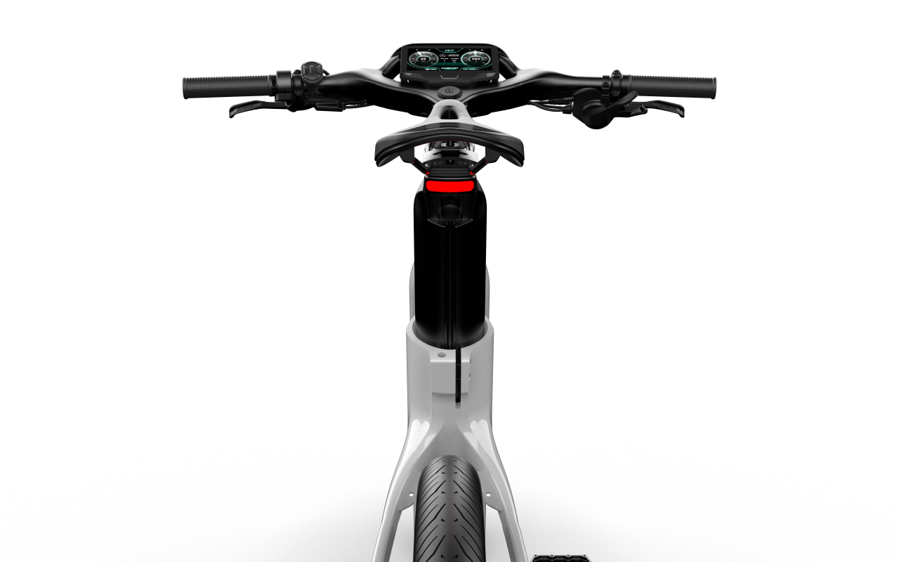 Rear light on the Mercedes-AMG F1 City Edition e-bike